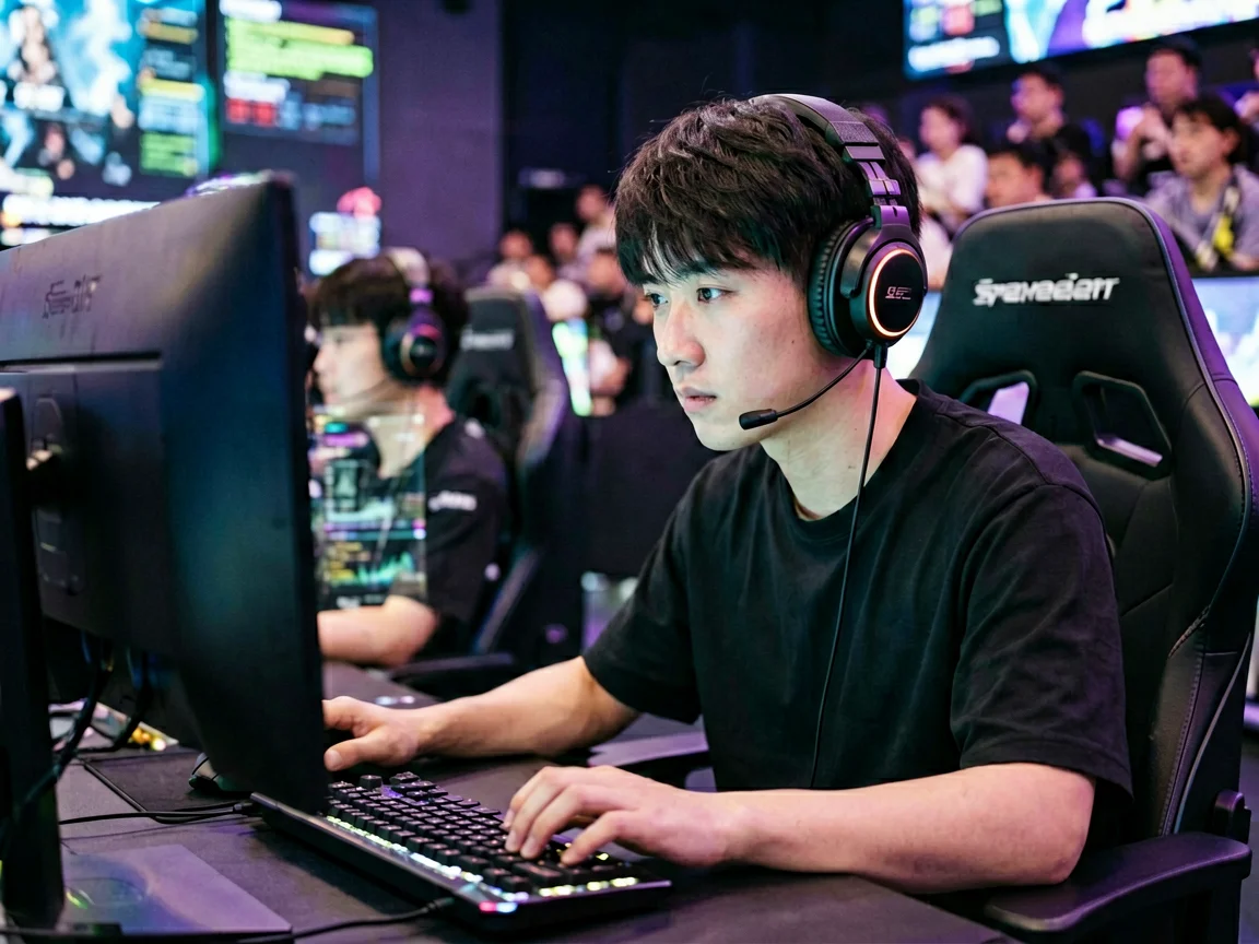 CSGO选手dev1ce赛场竞技瞬间